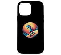 Fun Dinosaur Skateboarder Skater Design Coque pour iPhone 13 Pro Max
