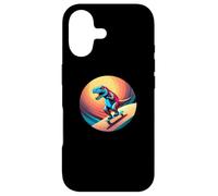 Fun Dinosaur Skateboarder Skater Design Coque pour iPhone 17