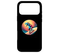 Fun Dinosaur Skateboarder Skater Design Coque pour iPhone 17 Pro Max