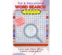 Fun & Educational Word Search Puzzles for Smart Kids Ages 8-12: 1000 Words, 100 Puzzles with Coloring Pages and Interesting Facts - Explore Space, Nature, History, Countries, Animals & More!