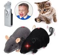 Fun électrique Télécommande sans fil en peluche Rat Souris Jour de Jouet Poisson cadeau pour enfant Pealer1548 G