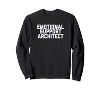 Fun Emotional Support Architect Job Occupation Therapy Joke Sweatshirt