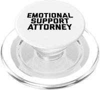 Fun Emotional Support Attorney Lawyer Joke PopSockets PopGrip pour MagSafe