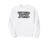 Fun Emotional Support Attorney Lawyer Joke Sweatshirt