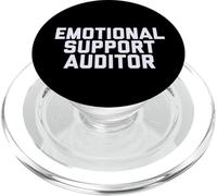 Fun Emotional Support Auditor Internal Control Therapy Joke PopSockets PopGrip pour MagSafe