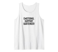 Fun Emotional Support Bartender Therapy Joke Débardeur