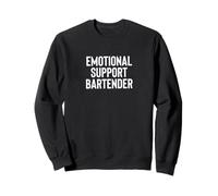 Fun Emotional Support Bartender Therapy Joke Sweatshirt