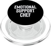 Fun Emotional Support Chef Therapy Joke PopSockets PopGrip pour MagSafe