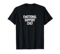 Fun Emotional Support Chef Therapy Joke T-Shirt