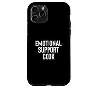 Fun Emotional Support Cook Therapy Joke Coque pour iPhone 11 Pro