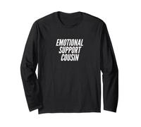 Fun Emotional Support Cousin Therapy Joke Manche Longue