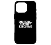 Fun Emotional Support Executive Joke Coque pour iPhone 16 Pro