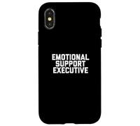 Fun Emotional Support Executive Joke Coque pour iPhone X/XS