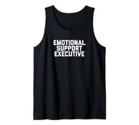 Fun Emotional Support Executive Joke Débardeur