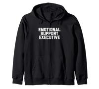 Fun Emotional Support Executive Joke Sweat à Capuche