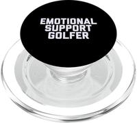 Fun Emotional Support Golfer Golf Therapy Joke PopSockets PopGrip pour MagSafe