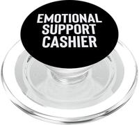 Fun Emotional Support Home Cashier Therapy Joke PopSockets PopGrip pour MagSafe