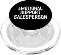 Fun Emotional Support Salesperson Therapy Joke PopSockets PopGrip pour MagSafe