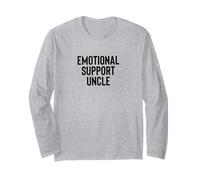 Fun Emotional Support Uncle Therapy Joke Manche Longue