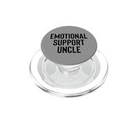 Fun Emotional Support Uncle Therapy Joke PopSockets PopGrip pour MagSafe