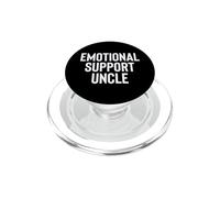 Fun Emotional Support Uncle Therapy Joke PopSockets PopGrip pour MagSafe