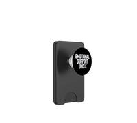 Fun Emotional Support Uncle Therapy Joke PopSockets PopWallet pour MagSafe