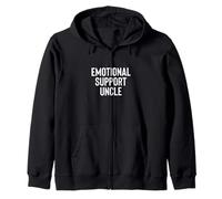 Fun Emotional Support Uncle Therapy Joke Sweat à Capuche