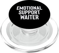 Fun Emotional Support Waiter Therapy Joke PopSockets PopGrip pour MagSafe