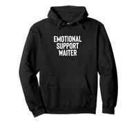 Fun Emotional Support Waiter Therapy Joke Sweat à Capuche