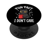 Fun Fact I Don't Care PopSockets PopGrip Adhésif