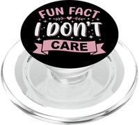 Fun Fact I Don't Care PopSockets PopGrip pour MagSafe
