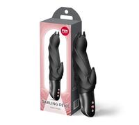 Fun Factory Darling Devil | Vibromasseur rabbit femme | Étanche IPX7 | Stimulation point G et clitoris | 10 programmes de vibration | Silicone | Plusieurs programmes de vibration | Sextoys femme