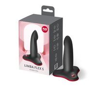 Fun Factory Limba Flex S | gode flexible pour la stimulation du point G | formable et compatible avec un harnais strap-on | avec ventouse | utilisation anale & vaginale