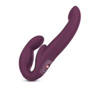 Fun Factory Share Vibe Pro vibromasseur pour couple Burgundy 14 cm