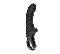 Fun Factory Tiger | Vibrator | vibromasseur pour le point G avec poignée LOOP | 12 programmes de vibration | manche en silicone nervuré | étanche & USB-C | jouet sexuel étanche pour femmes