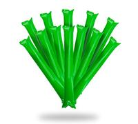 FUN FAN LINE Lot 25 Paires Bâtons de Frappe Gonflables Réutilisables. Bâtons de Fête ou d'Animation Bruyants pour Événements Sportifs et Célébrations. Cotillons et Accessoires d'Ambiance