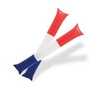 FUN FAN LINE - Lot 5 Paires Bâtons de Frappe Gonflables Réutilisables | Bâtons de Fête ou d'Animation Bruyants pour Événements Sportifs et Célébrations | Cotillons et Accessoires d'Ambiance (Francex5)