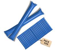 FUN FAN LINE Lot 500 Paires Bâtons de Frappe Gonflables Réutilisables. Bâtons de Fête ou d'Animation Bruyants pour Événements Sportifs et Célébrations. Cotillons et Accessoires d'Ambiance
