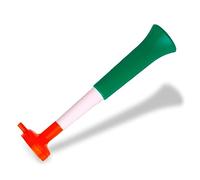FUN FAN LINE - Pack 3 Trompettes Vuvuzela à Trois Corps | Klaxon Compact et Démontable pour Football, Fêtes et Événements Sportifs | 98 DB Animation Enfants et Adultes Facile à Transporter (Irlande)