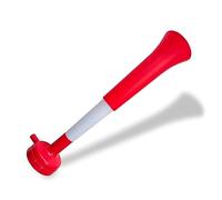 FUN FAN LINE - Pack 3 Trompettes Vuvuzela à Trois Corps | Klaxon Compact et Démontable pour Football, Fêtes et Événements Sportifs | 98 DB Animation Enfants et Adultes Facile à Transporter (Danemark)