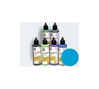 - fun & fancy - peinture fenêtre repositionnable - tube de 80 ml - bleu azur mr040604095