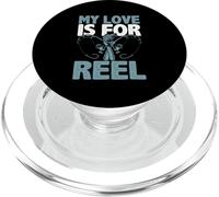 Fun Fishing My Love is for Reel PopSockets PopGrip pour MagSafe