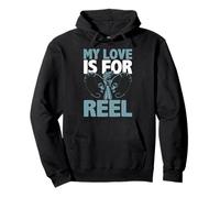 Fun Fishing My Love is for Reel Sweat à Capuche