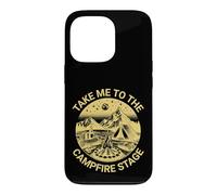 Fun Folk Music Camping Trip Take Me to The Campfire Stage Coque pour iPhone 13 Pro