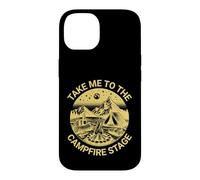 Fun Folk Music Camping Trip Take Me to The Campfire Stage Coque pour iPhone 14