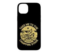 Fun Folk Music Camping Trip Take Me to The Campfire Stage Coque pour iPhone 14 Plus