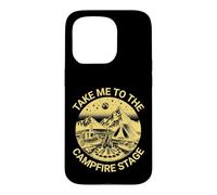 Fun Folk Music Camping Trip Take Me to The Campfire Stage Coque pour iPhone 15 Pro