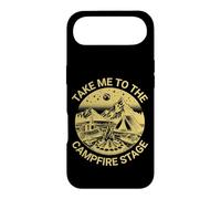 Fun Folk Music Camping Trip Take Me to The Campfire Stage Coque pour iPhone Air