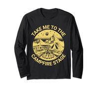 Fun Folk Music Camping Trip Take Me to The Campfire Stage Manche Longue