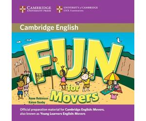 Fun for Movers Audio CD by Anne Robinson Karen Saxby(2010-03-15)